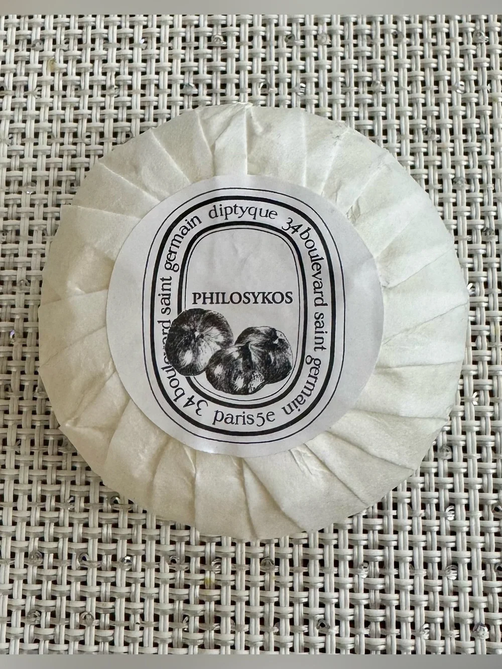 Diptyque Philosykos Soap Made In Italy 1.58 oz, 45 grams NEW